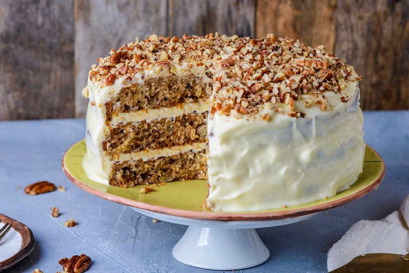 Hummingbird Cake With Toasted Pecans