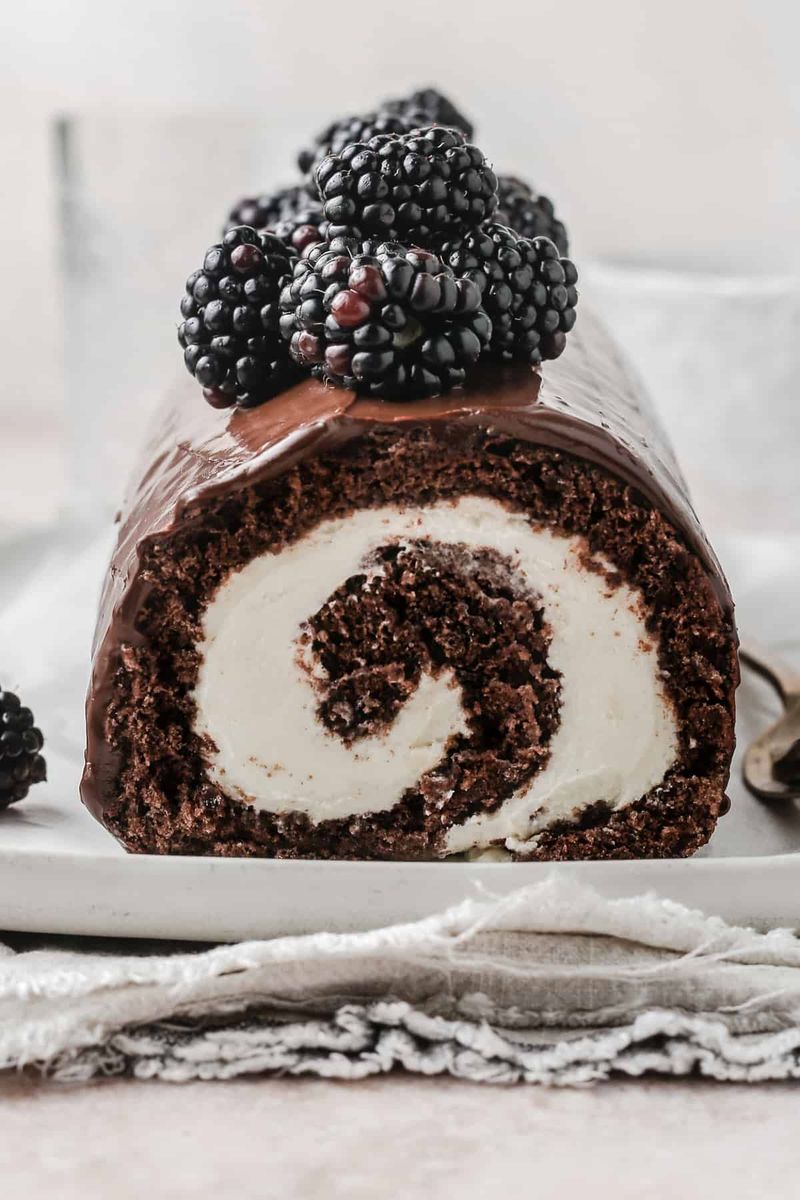 Chocolate Ganache Roll