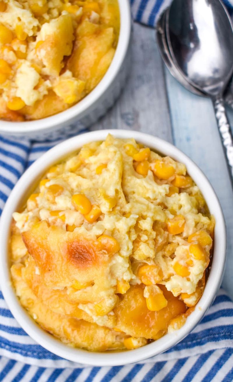 Creamed corn or corn pudding