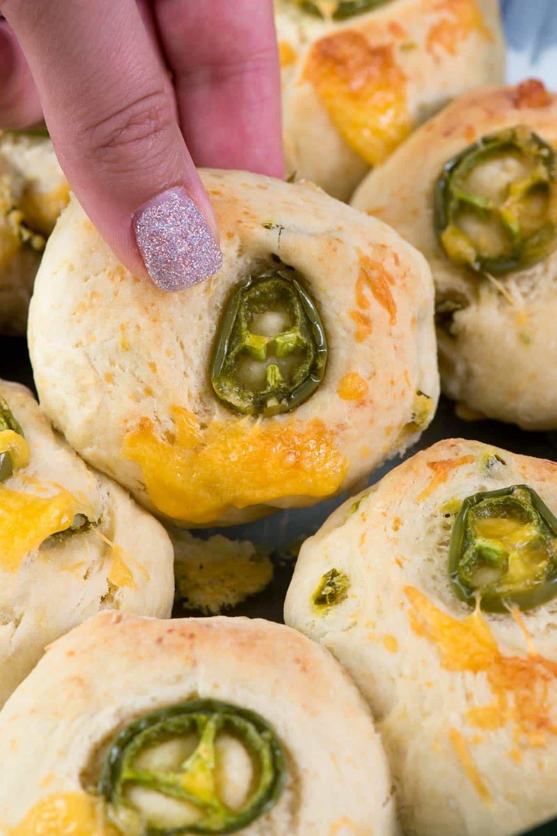 Jalapeno Cheddar Rolls