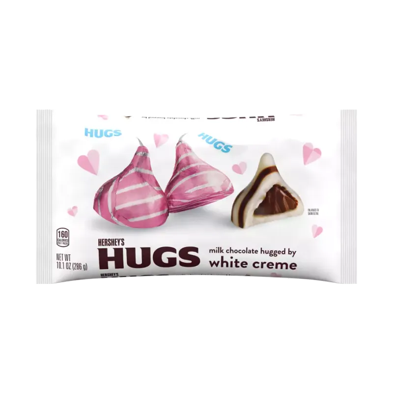Hugs (White Creme + Milk Chocolate)