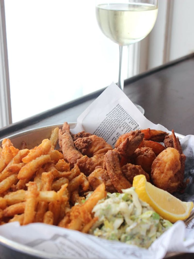 South Carolina - Lowcountry Shrimp Fries at Leon’s