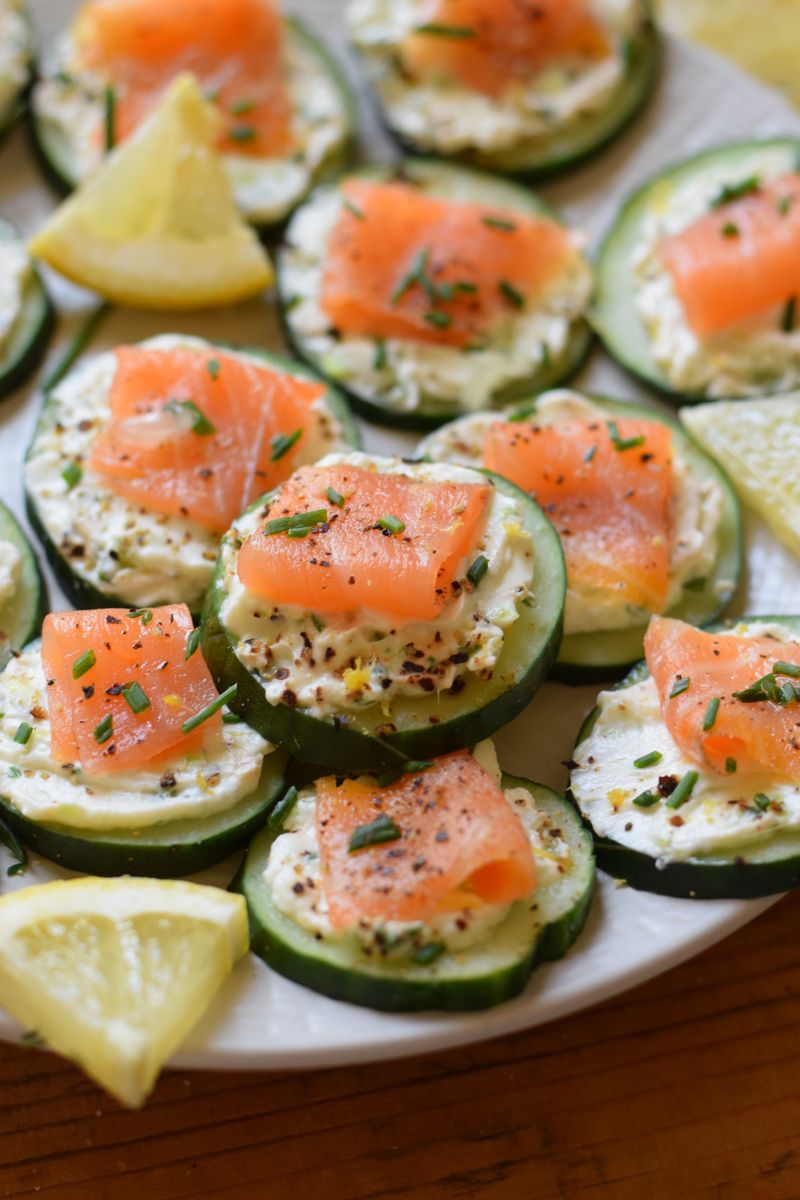 Smoked Salmon And Cucumber