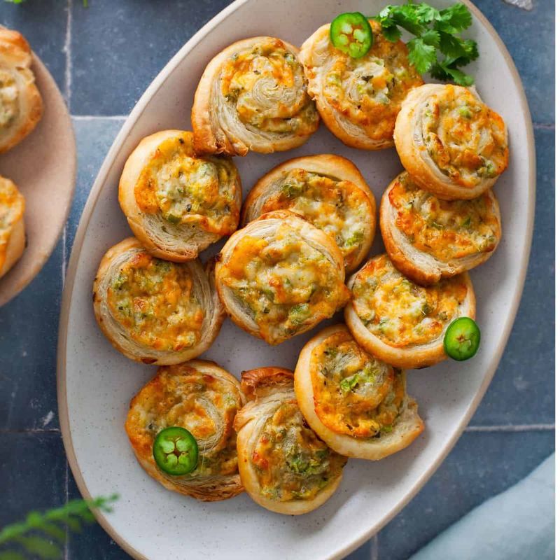 Jalapeno Popper Stuffed Chicken Pinwheels