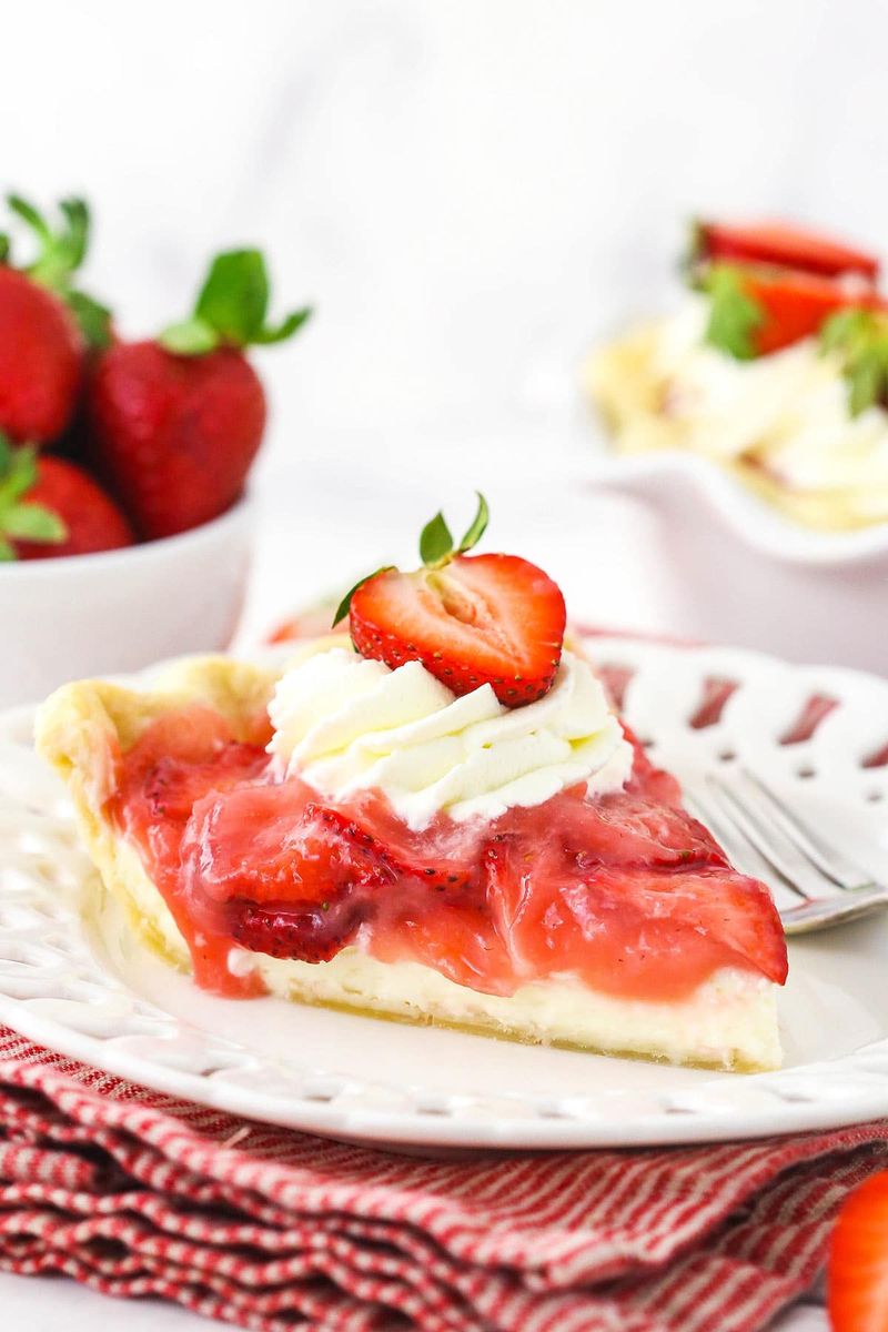 Strawberry Cream Pie