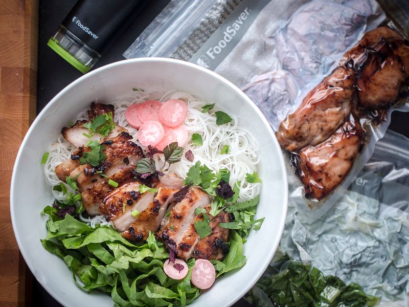 Turkey Rice Noodle Bowls