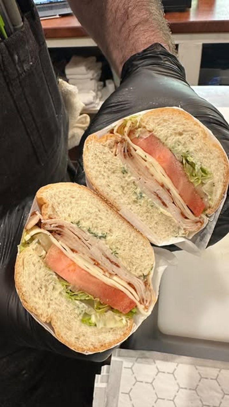 Turkey and Avocado Sub