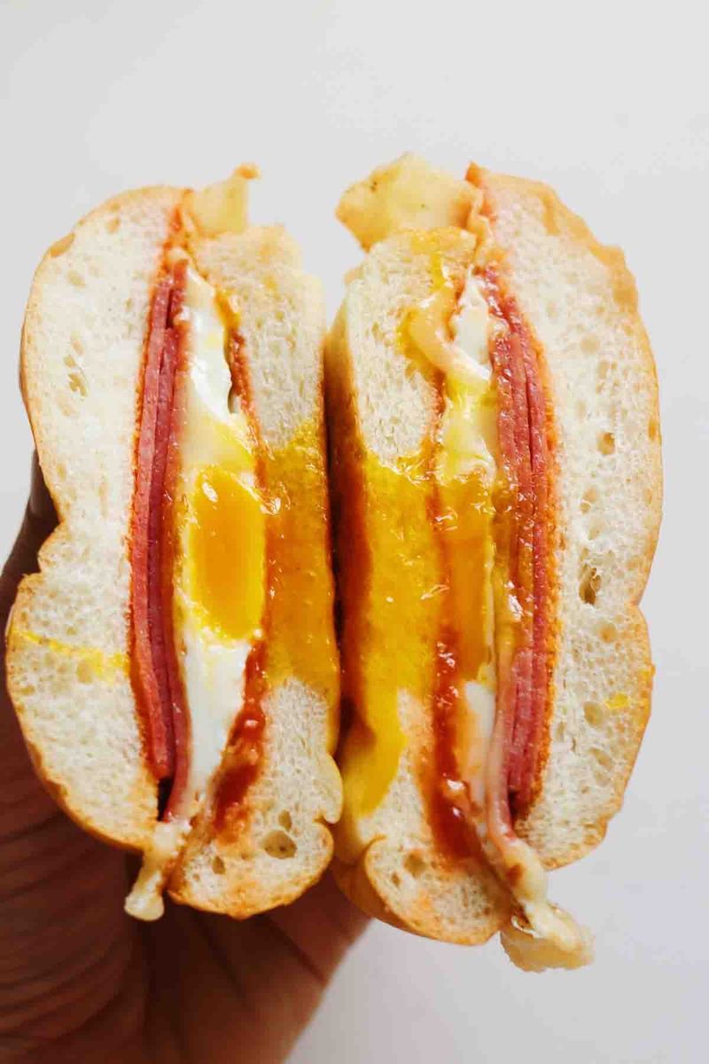 Pork Roll, Egg & Cheese Sandwich (New Jersey)