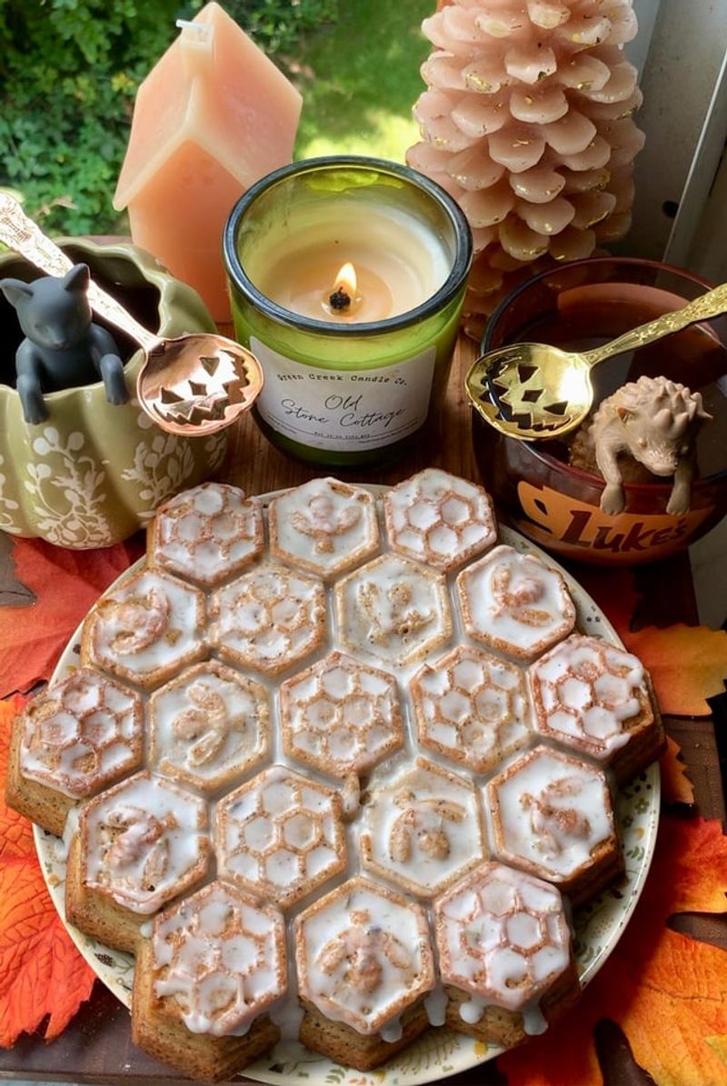 Earl Grey Honey Tea Cakes