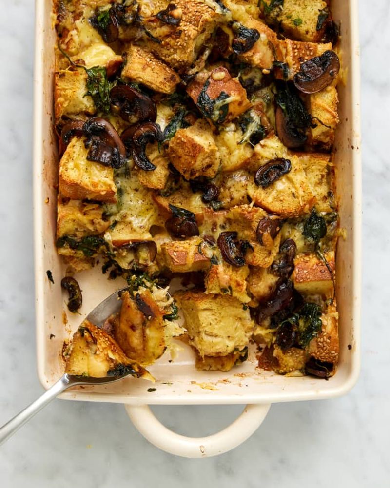 Spinach Stuffing Bake