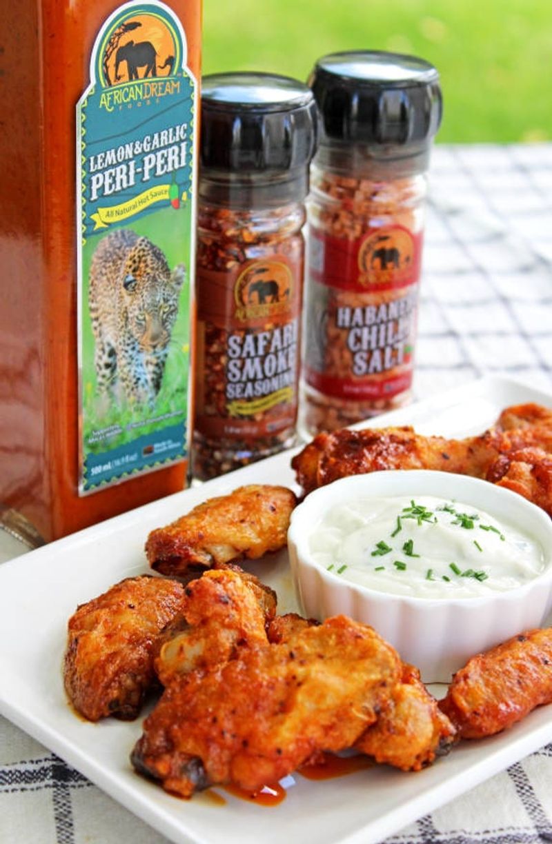 Peri-Peri “Buffalo-style” Sauces