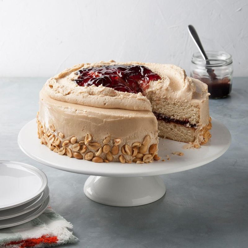 PB&J Layer Cake