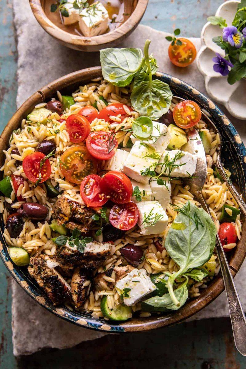 Lemon Herb Chicken Orzo