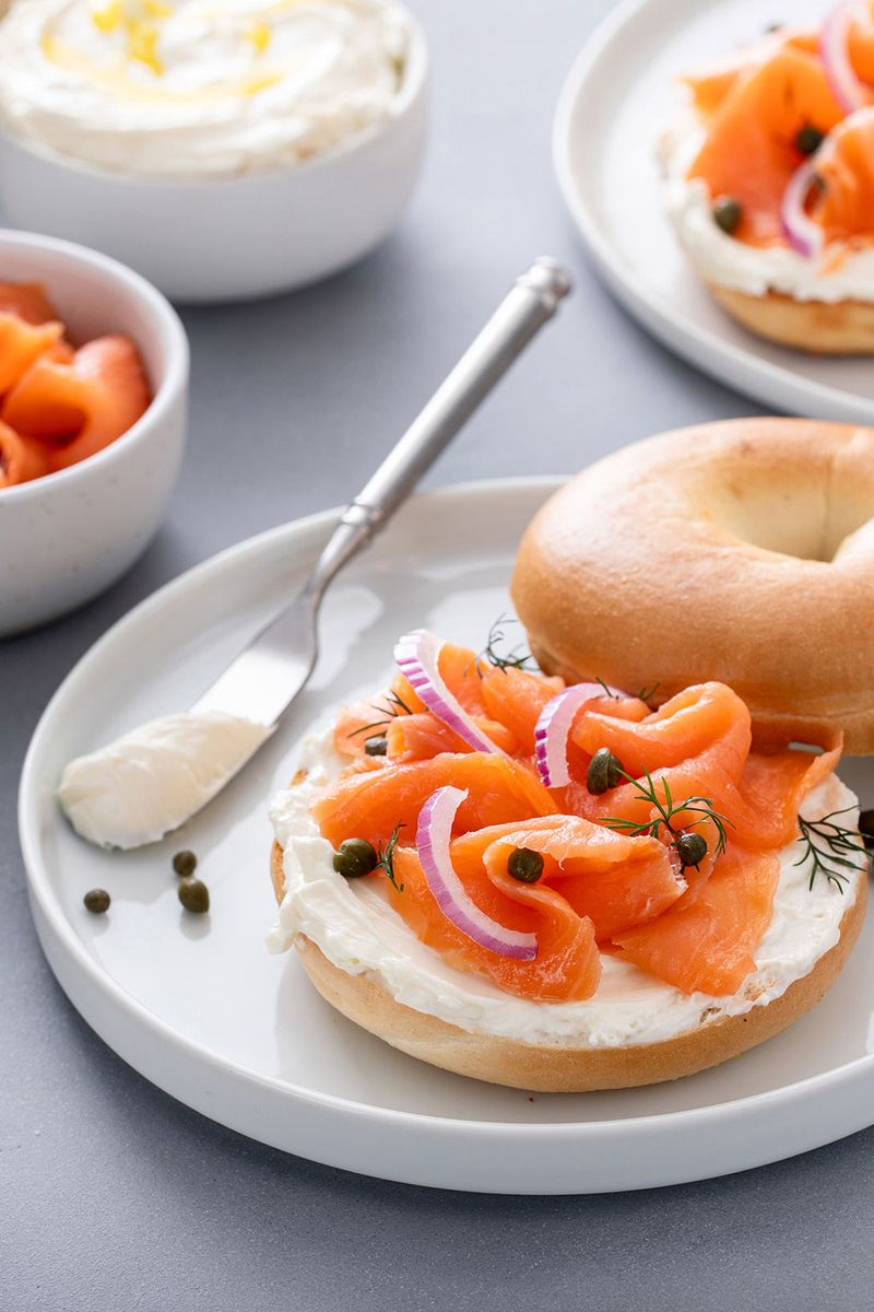 Smoked Atlantic Salmon Bagel