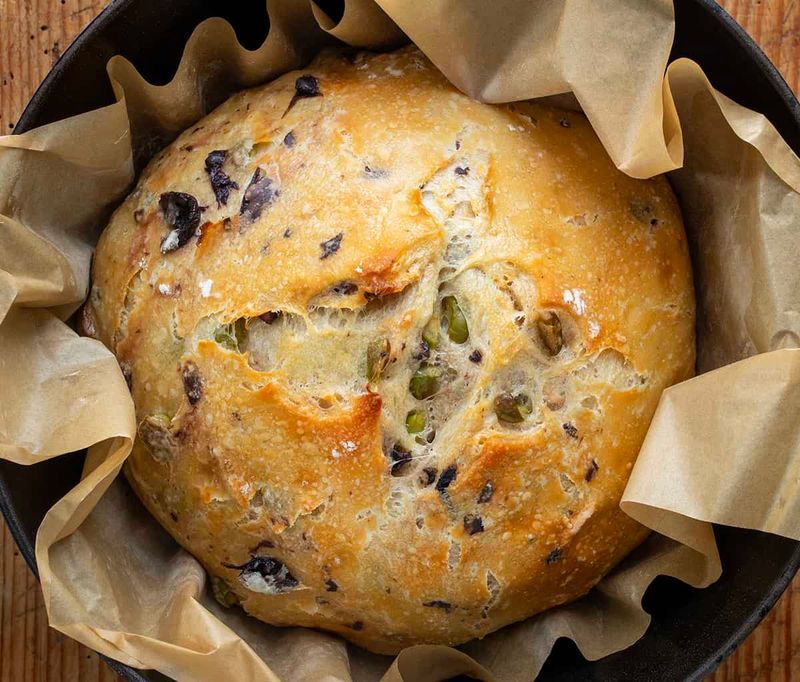 Rustic Olive Bread