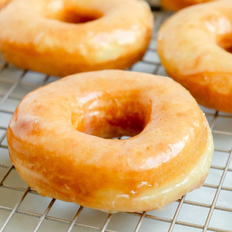 Plain Glazed Yeast Donut