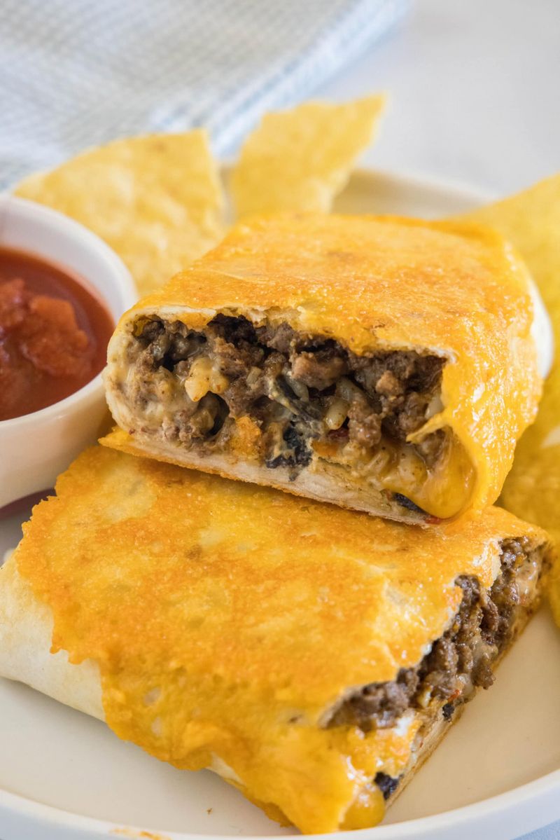 Grilled Cheese Burrito