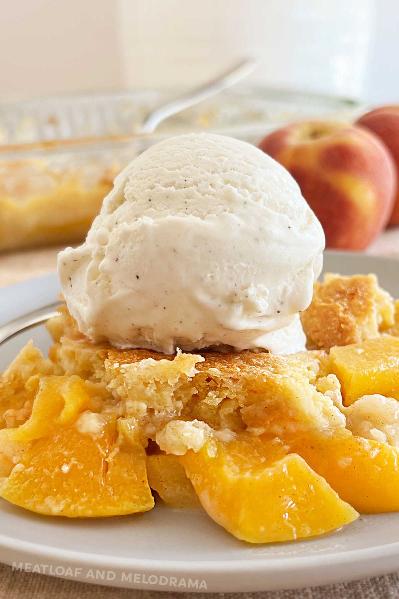 Peach Cobbler Dump Cake (Georgia)