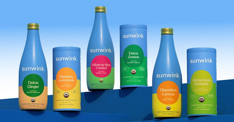 Sunwink Superfood Soda – Lemon Ginger
