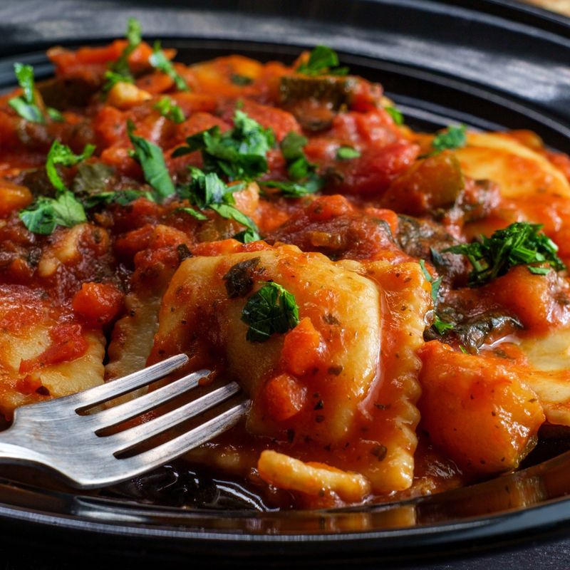 Ravioli with Marinara