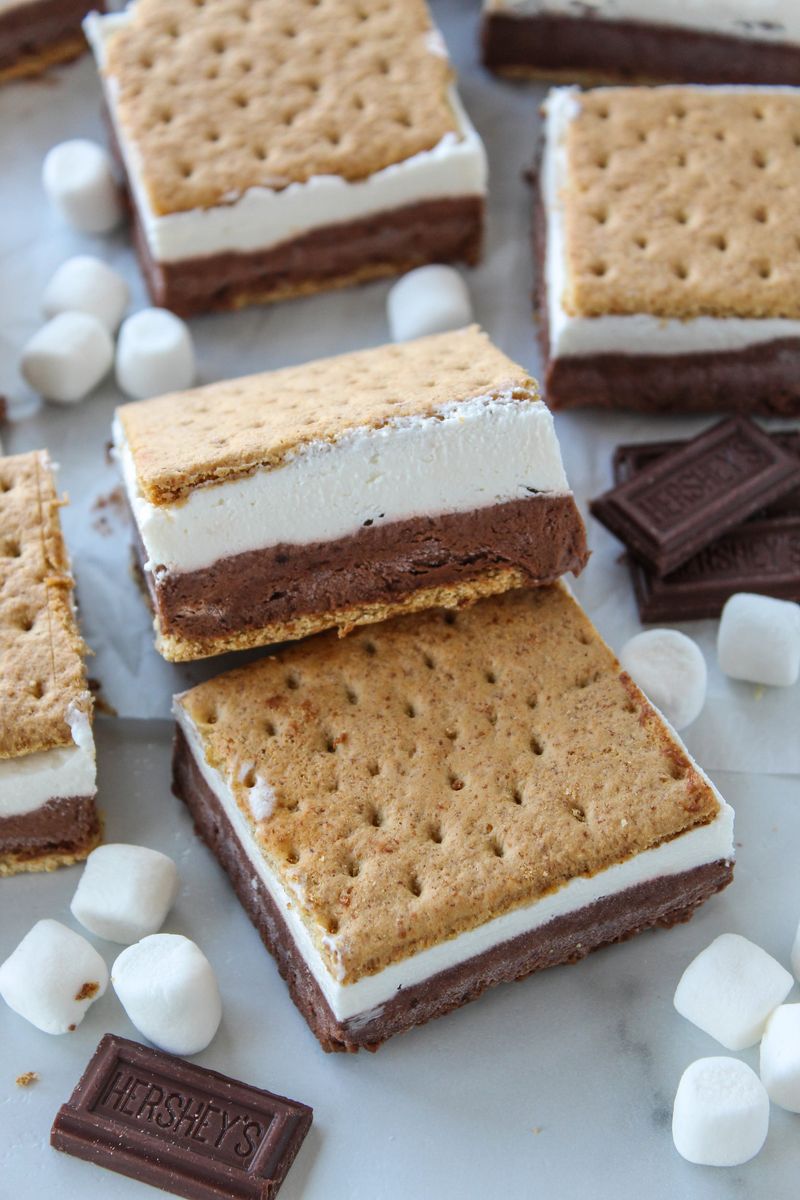 Frozen Fluff Sandwiches