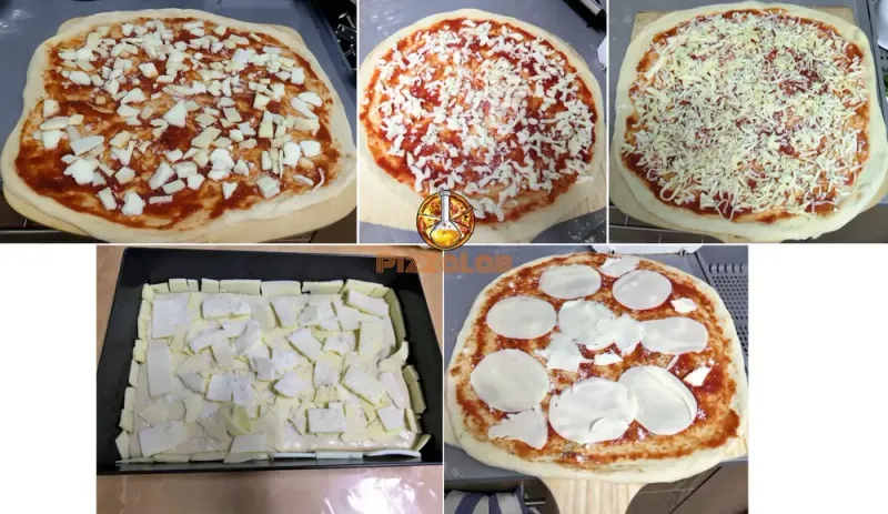 Cheese placement can change the bake