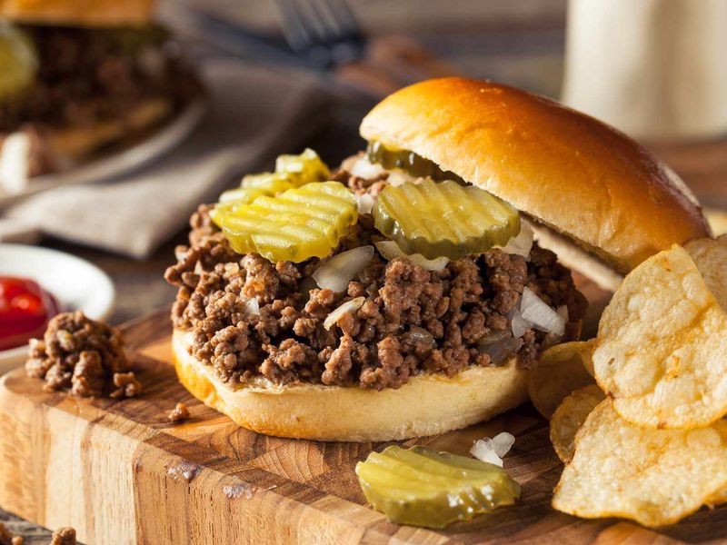 Maid-Rite Loose Meat Sandwich