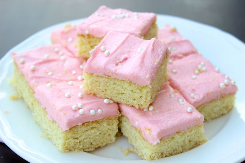 Buttercream-Frosted Sugar Cookie Bars
