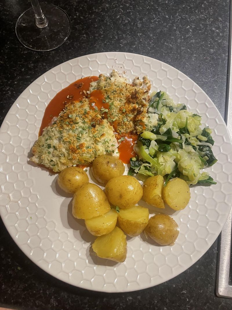 Baked Haddock With Sharp Sauce