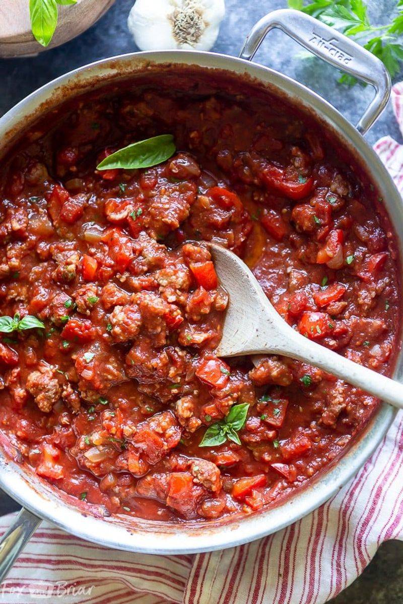 Sausage And Tomato Sauce