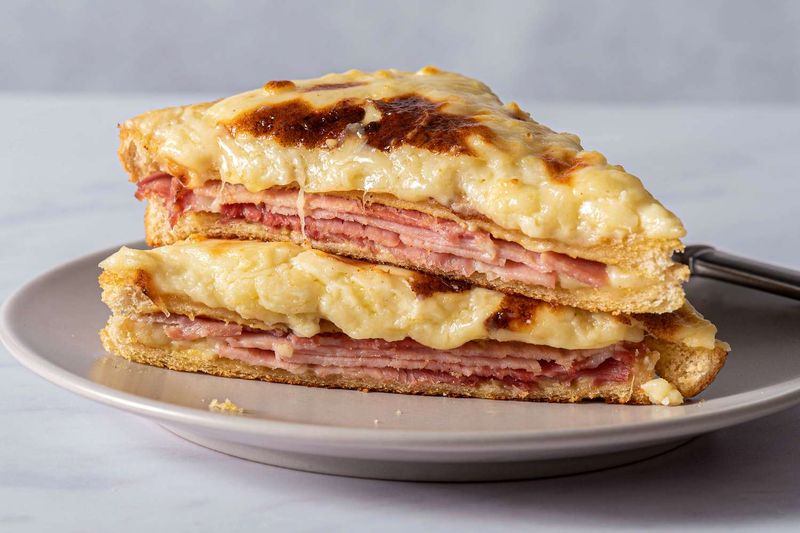 Ham and Gruyere Croque Style