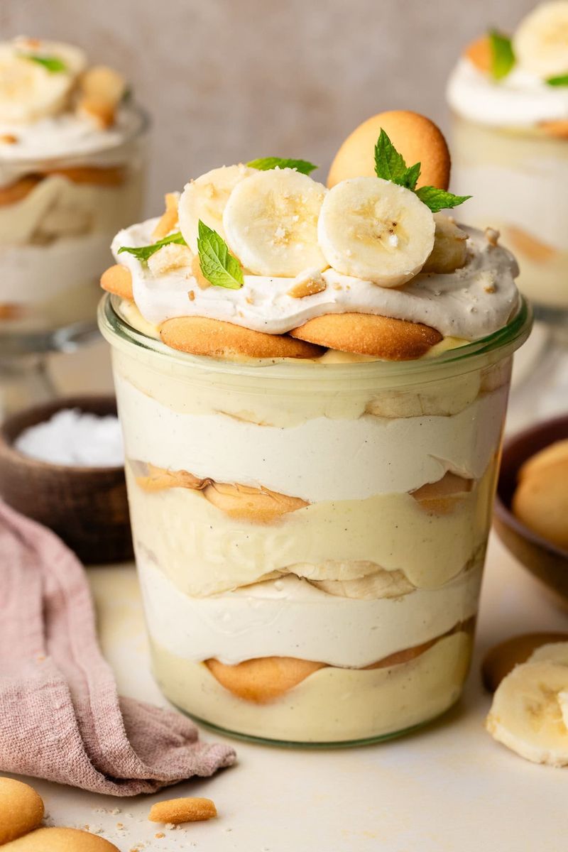 Nilla Wafer Parfait Cups (Banana, Berries, or Peaches)