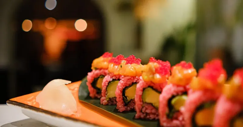 Hand-Rolled Sushi and Sashimi