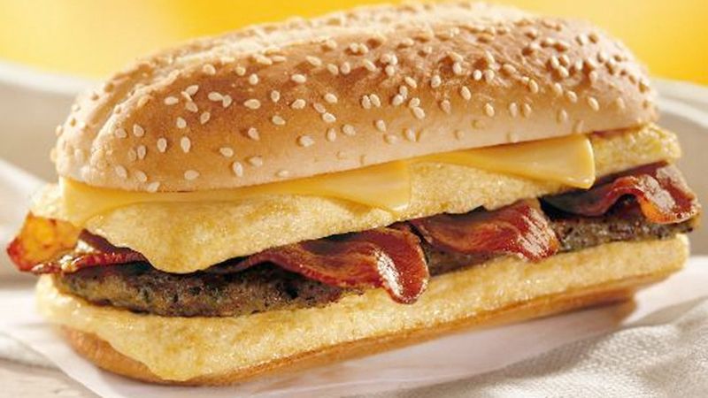 Burger King Enormous Omelet Sandwich