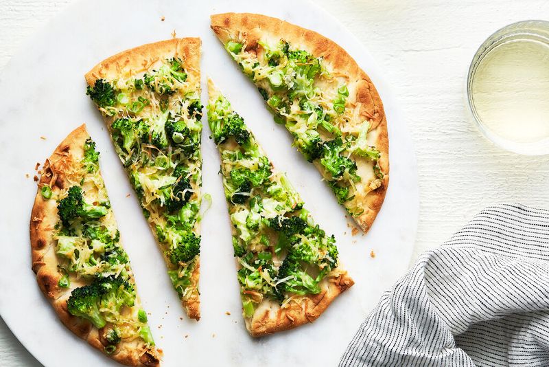 Broccoli Cheddar Flatbread