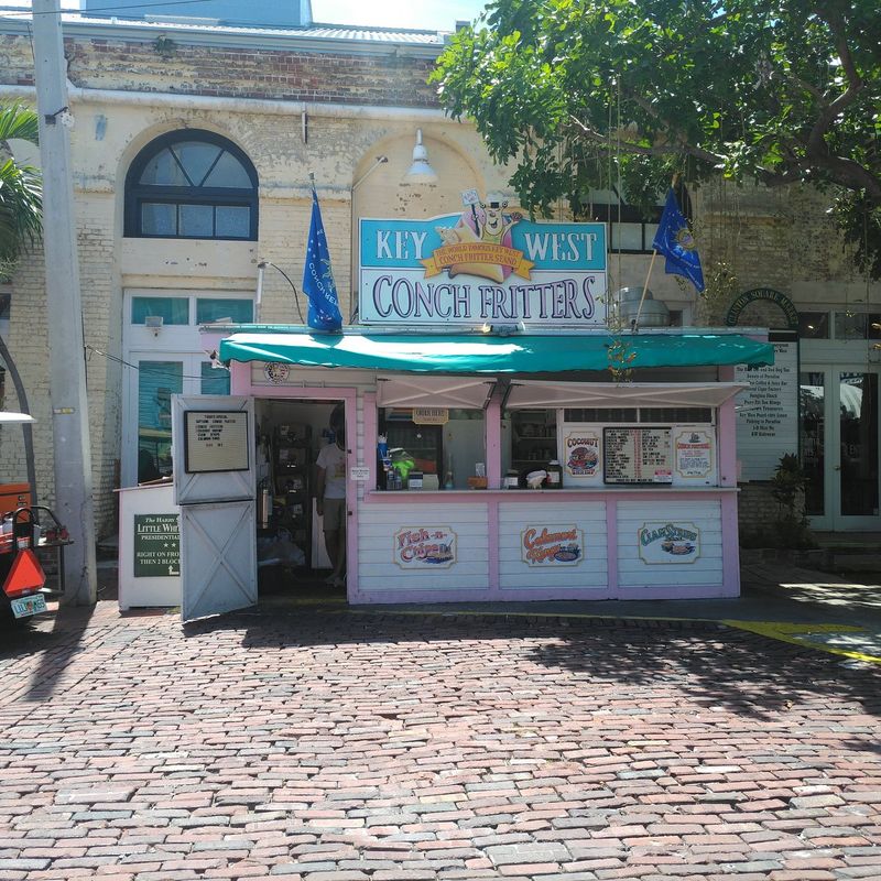 Conch Huts and Conch-Fritter Stands in Keys and South Florida
