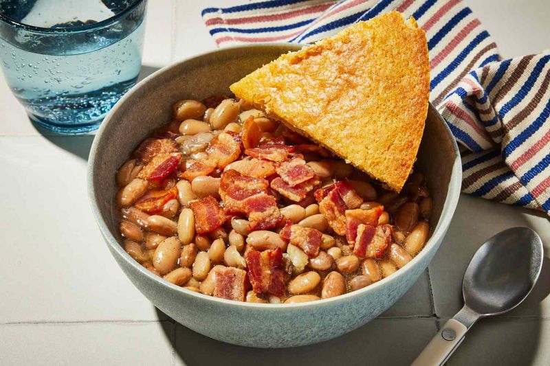 Cornbread and Pinto Beans