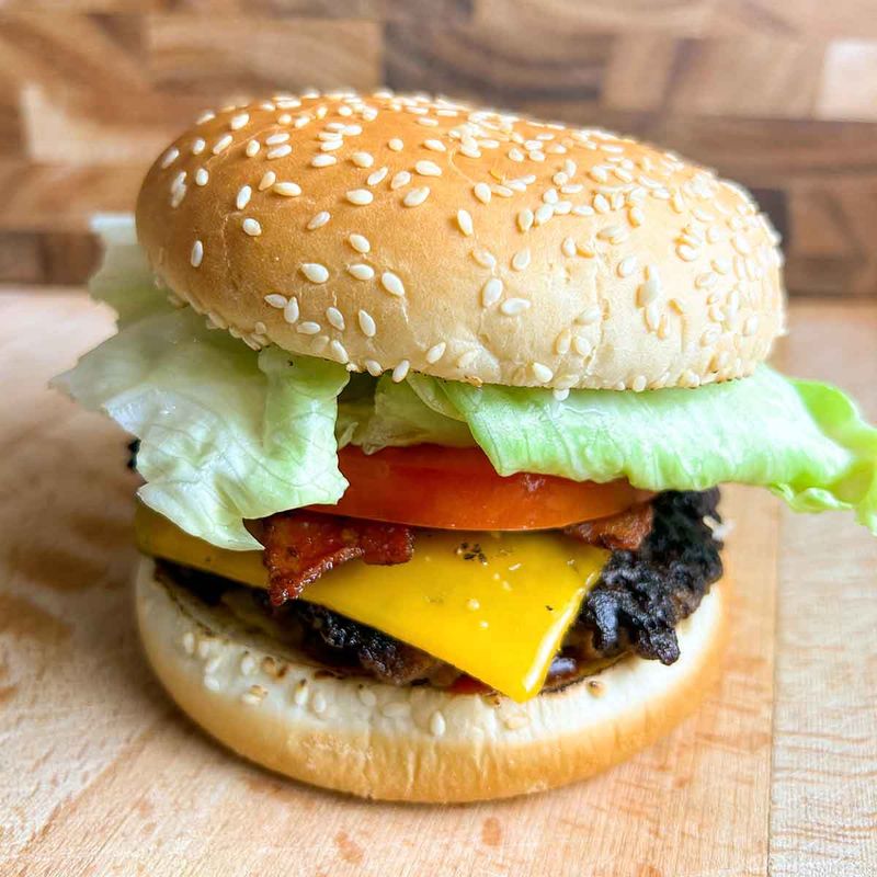 A&W Canada Teen Burger