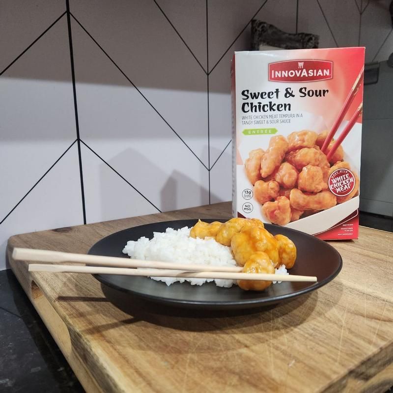 InnovAsian Cuisine Sweet and Sour Chicken