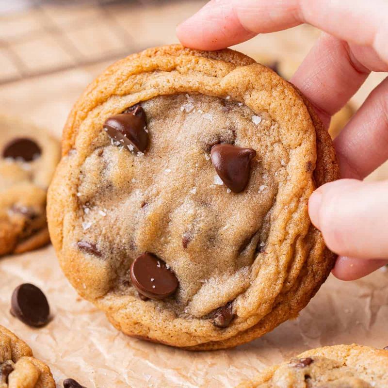 Warm Chocolate Chip Cookies (Slightly Underbaked)