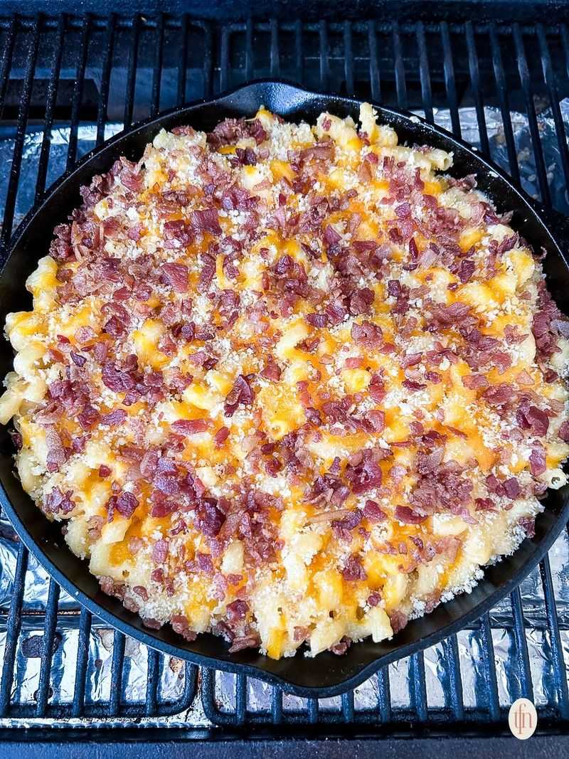 Smoked Mac and Cheese with Bacon