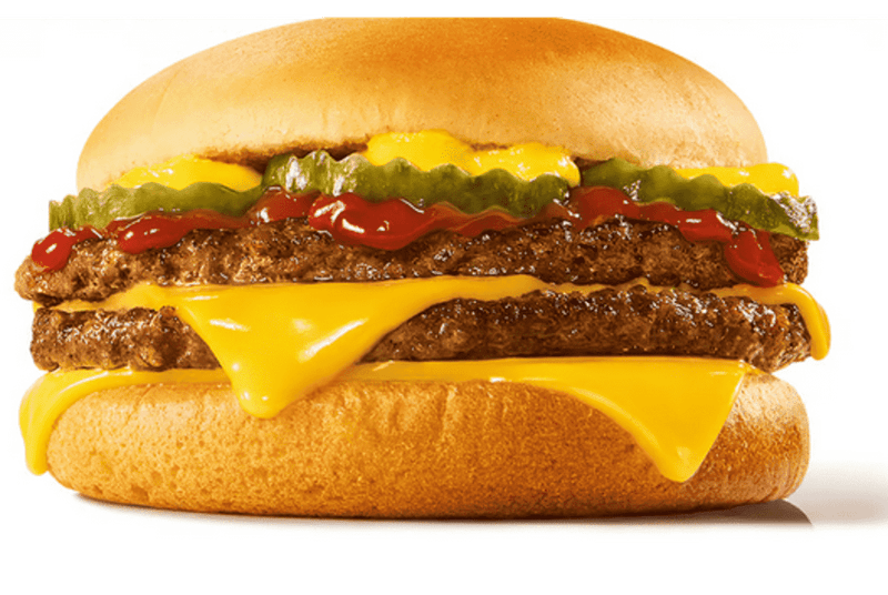 Sonic: Quarter Pound Double Cheeseburger + Small Tots