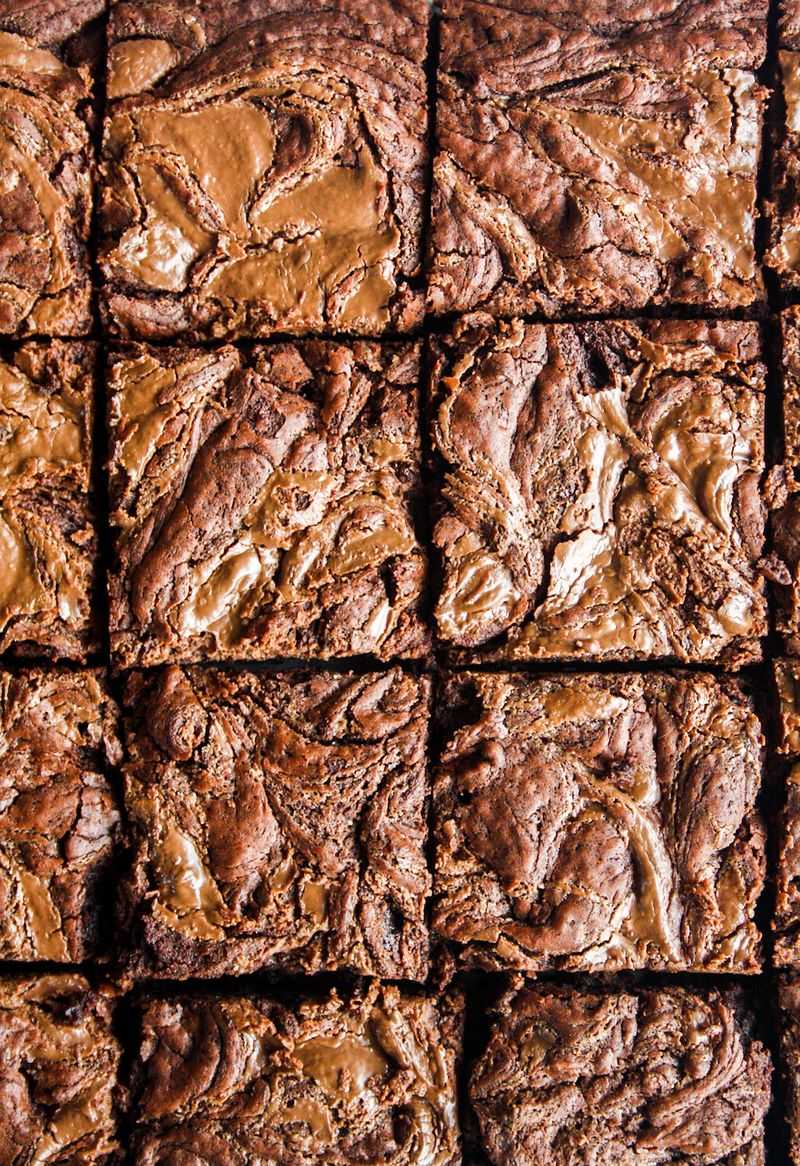 Nutella Swirl Brownies