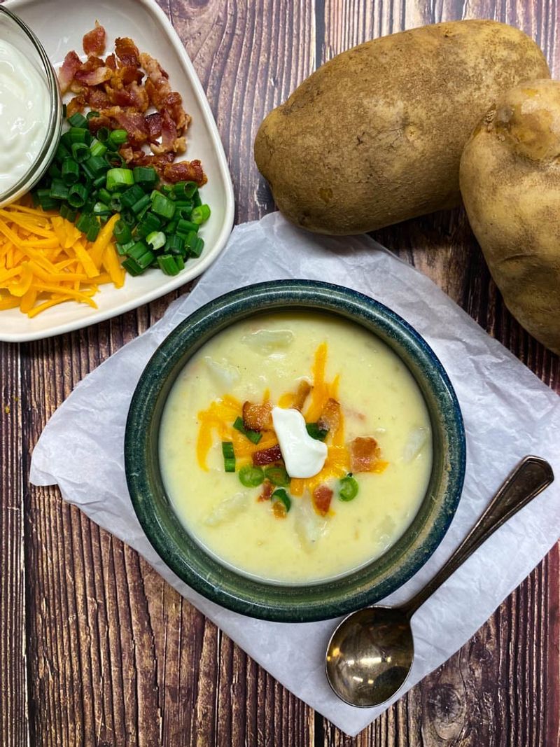Loaded Baked Potato Soup (Idaho)