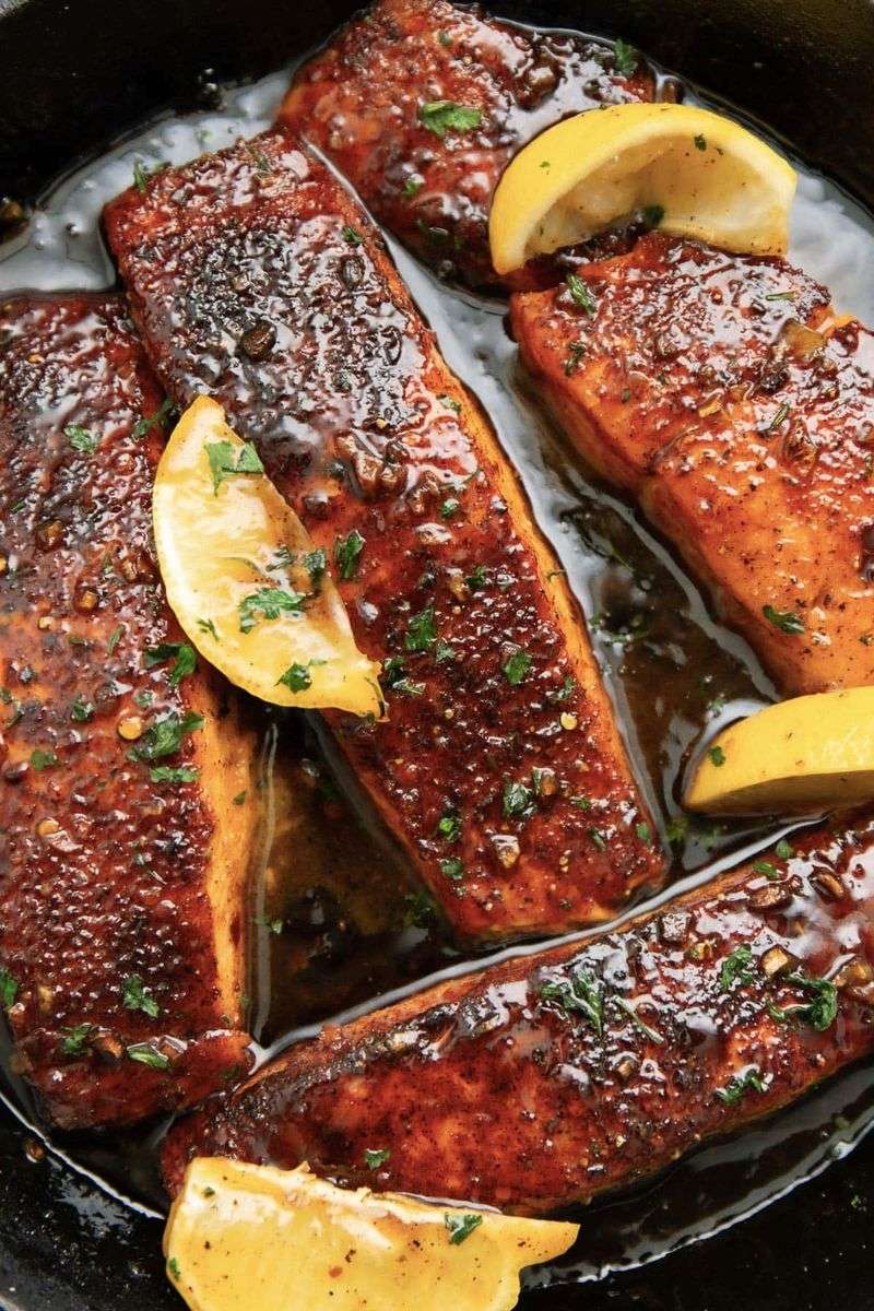 Honey Garlic Salmon