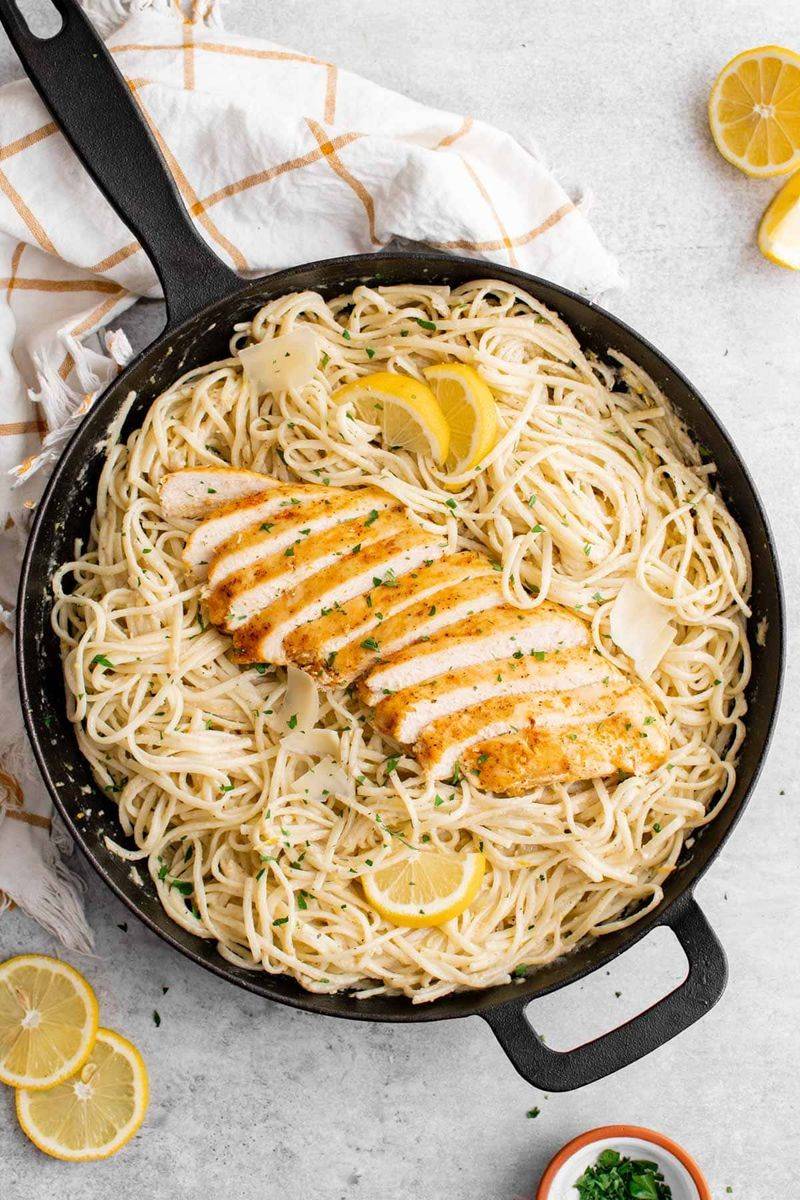 Lemon Butter Parmesan Sauce