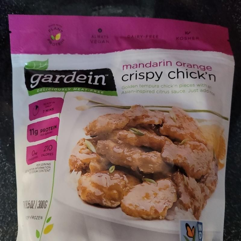 Gardein Mandarin Orange Crispy Chick’n (Plant-Based)