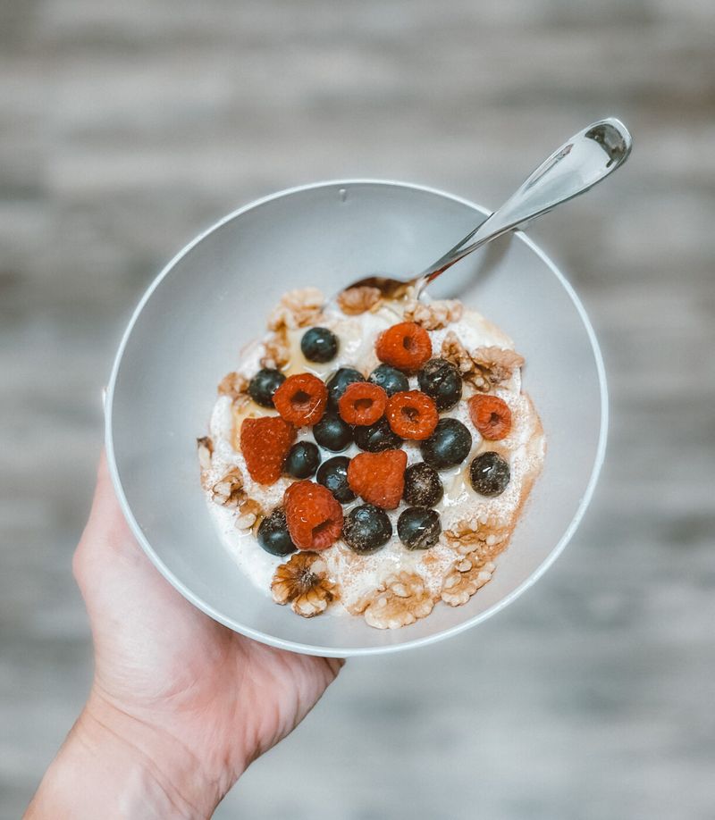 Plain Skyr With Flaxseed