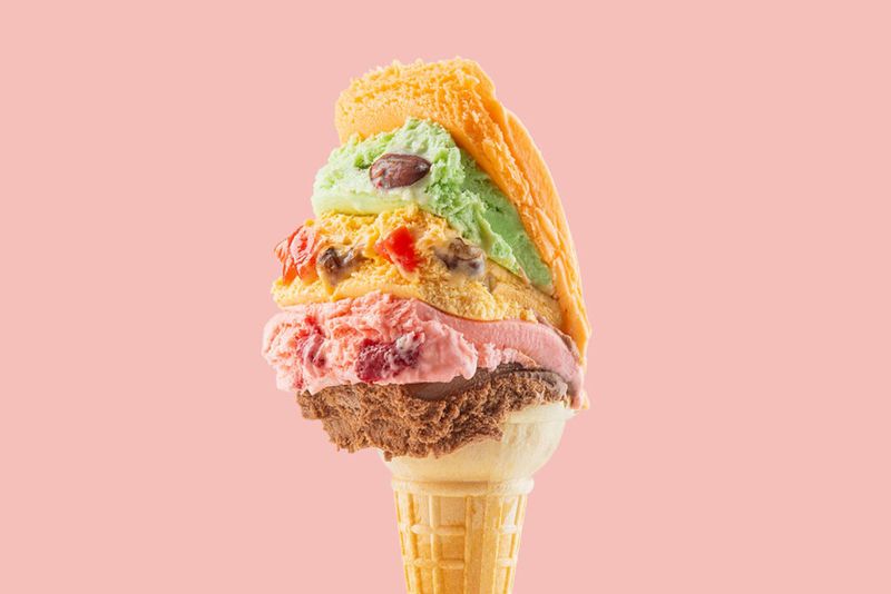 Rainbow Cone on the South Side