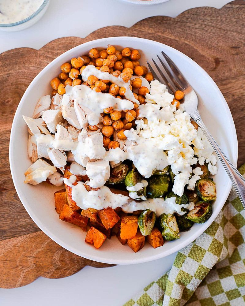 Leftover dinner, breakfast-style